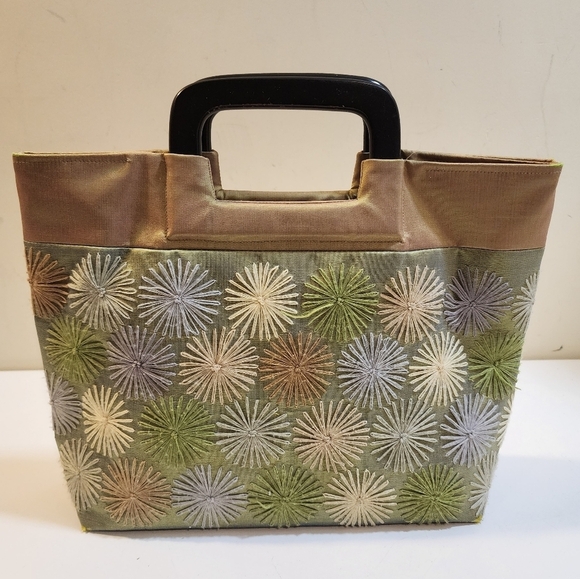 The Silk Trading Co.  100% Silk Embroidered Purse - Picture 9 of 16